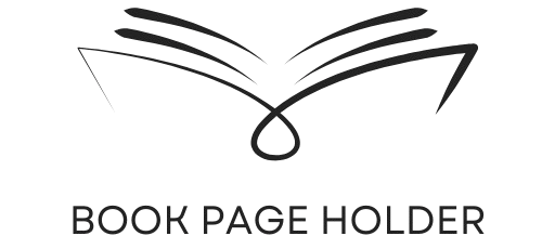 book page holder logo