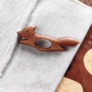 wooden thumb book holder